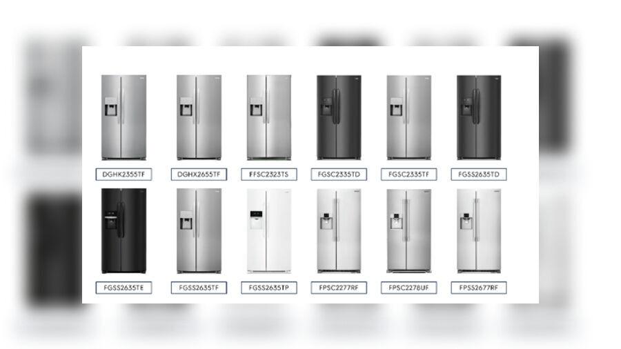 Consumer Product Safety Commission issues large recall for Frigidaire refrigerators